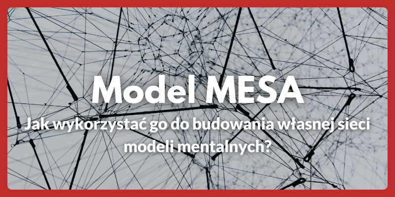 Model MESA - Jak wykorzystać go do budowania własnej sieci modeli mentalnych?
